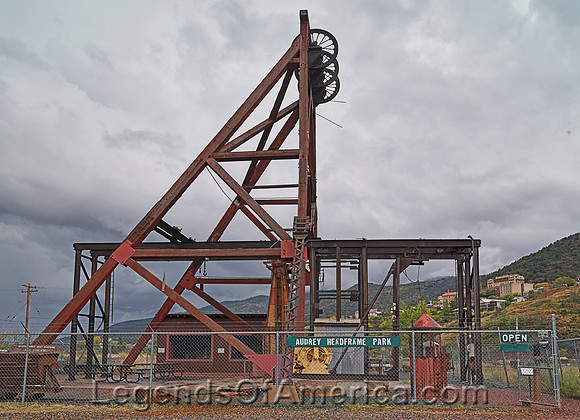 Jerome, AZ - Audrey Mine Headframe
