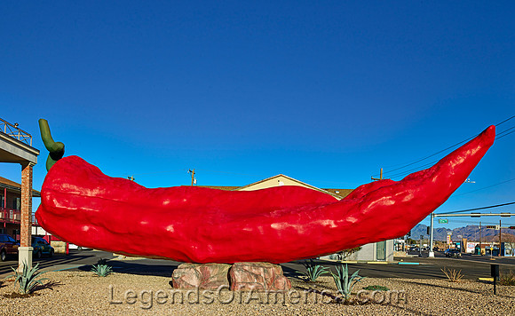 Las Cruces, NM - Giant Green Chili