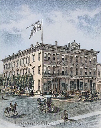 McPherson, KS - Union Hotel Colorized