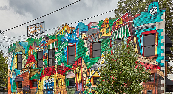 Memphis, TN - Overton mural Bari Ristoranti