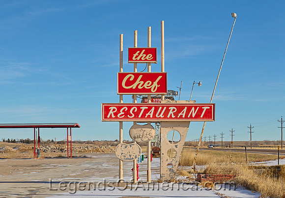 Minatare, NE - Restaurant Sign