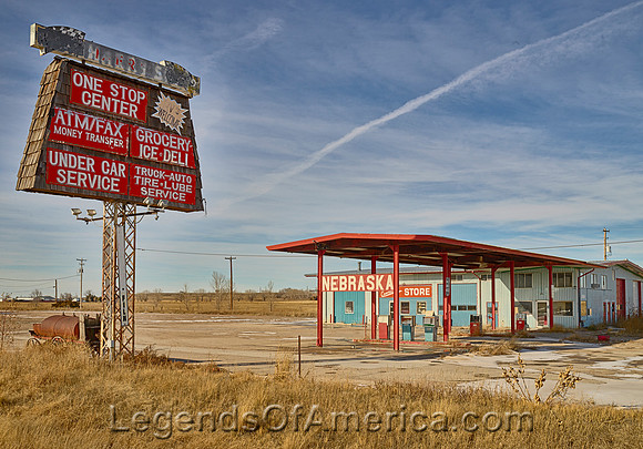 Minatare, NE - Service Station