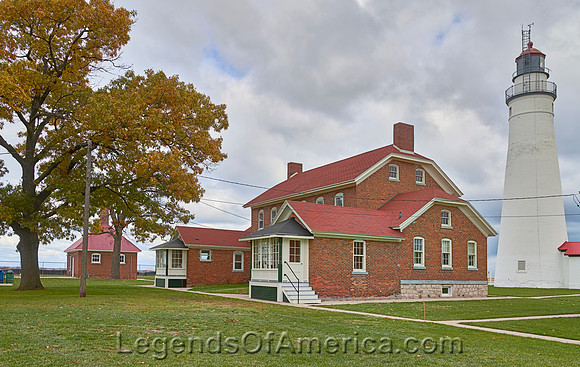 Port Huron, MI - Fort Gratiot Light Station Keepers Quarters - 2