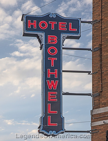 Sedalia, MO - Bothwell Hotel Sign