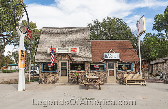 Shell, WY - Old Gas Station