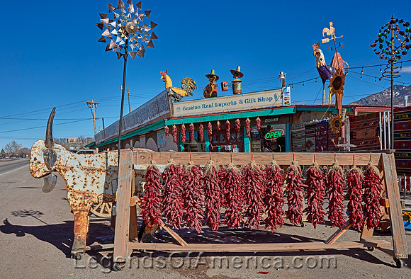 Taos, NM - Hot Pepper Chiles