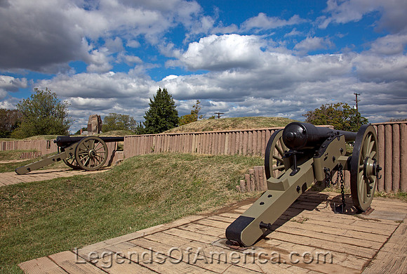 Washington, D.C. - Fort Stevens Civil War Canons