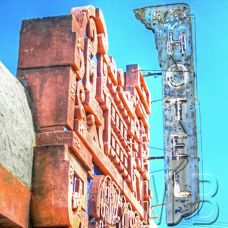 Monrovia, CA - Aztec Hotel