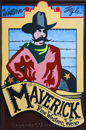 Fort Worth, TX - Maverick Sign