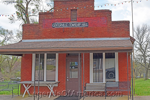 Centerville, KS - Township Hall