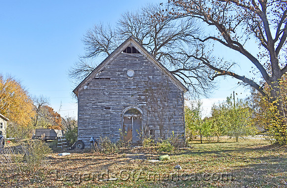 Walnut, KS - Old Christian Church