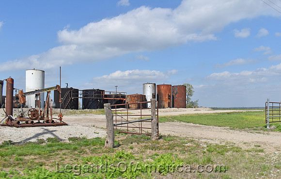 Parker, KS - Oil Tanks