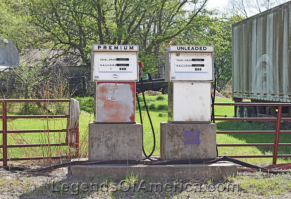 Cedar Point, KS - Gas Pumps