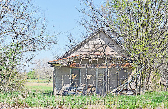 Cedar Point, KS - Old House - 2