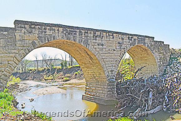 Clements, KS - Stone Arch Bridge