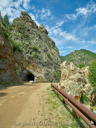 Jefferson County, CO - South Platte River Waterton Canyon Mining Tunnel