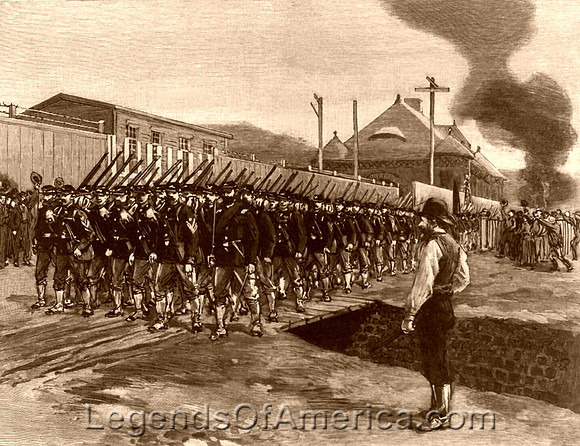 Pennsylvania Militia, 1892