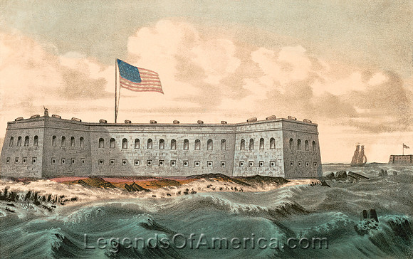 Fort Pickens, FL - 1865