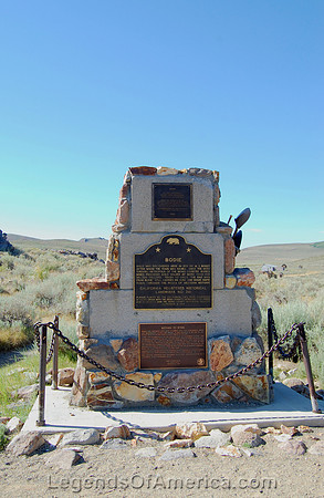 Bodie. CA - Monument