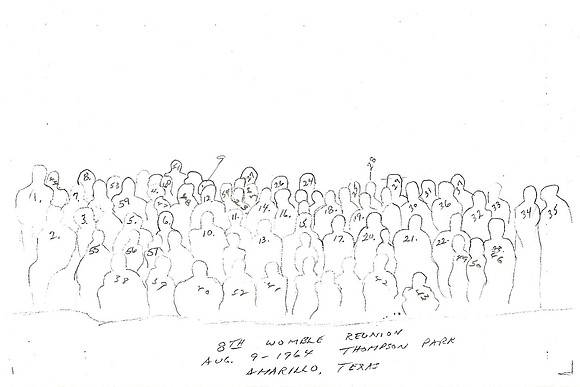 Womble Reunion 1964 Pic Numbers
