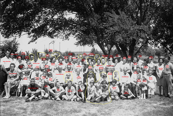 Womble Reunion 1964 -Names and Missing
