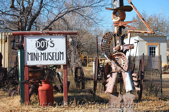 Vega, TX - Dots Mini Museum