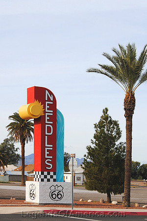 Needles, CA - Sign