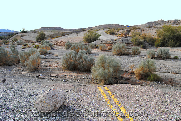 Needles, CA - Washed Out Route 66