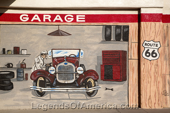 Needles, CA - 66 Garage Mural