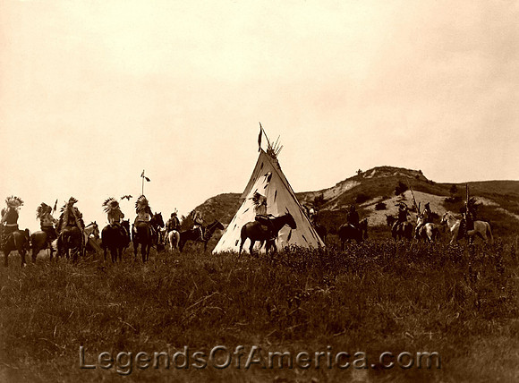 Dakota Sioux - War Preparation