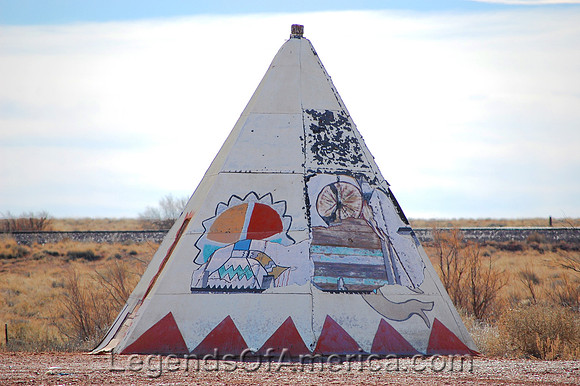 Meteor City, AZ - Trading Post Teepee