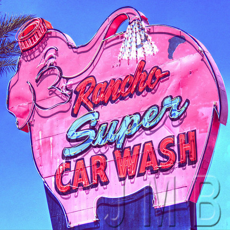 Rancho Mirage, CA - Elephant Car Wash