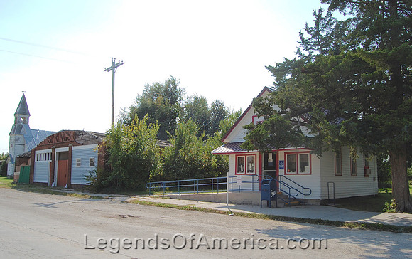 Lost Springs, KS - Main Street