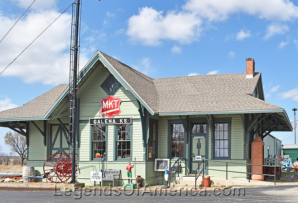 Galena, KS - MKT Depot