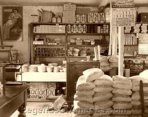 Moundville, AL - General Store Interior
