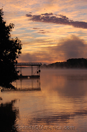 Lake of the Ozarks - September Mist-2