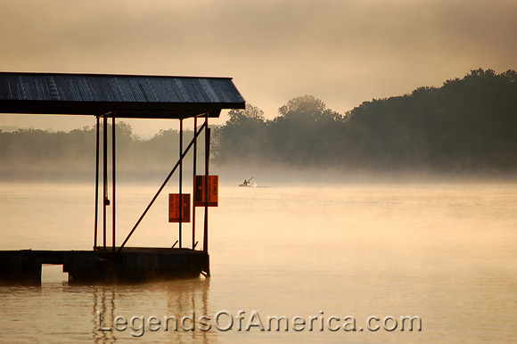 Lake of the Ozarks, MO - Kayaker