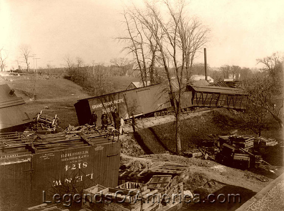 Maine Train Wreck, 1912
