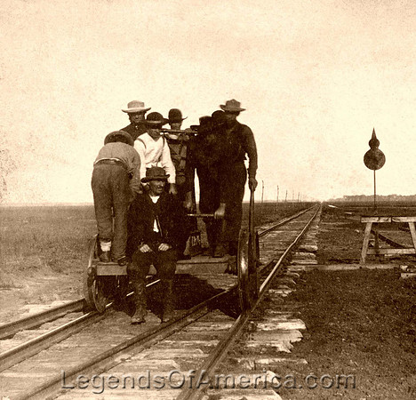 Salina, KS - Section Men, 1867