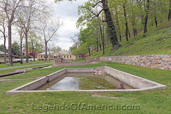 Berkeley Springs, WV - Mineral-water pool