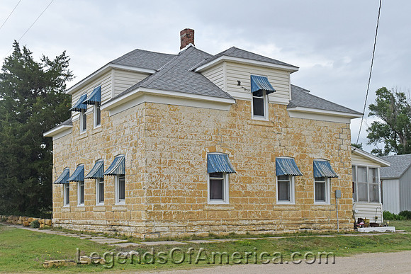 Catharine, KS - Stone Building