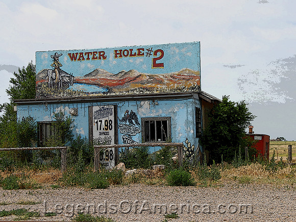 Texola, OK - Waterhole - Art