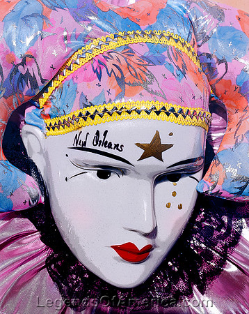 New Orleans, LA - Mardi Gras Mask