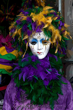 New Orleans, LA - Mardi Gras Mannequin