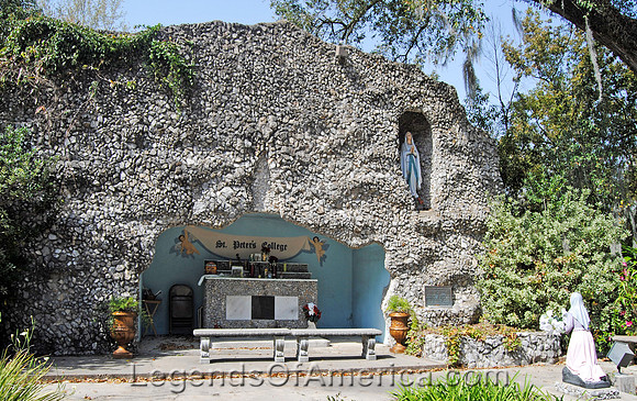 New Iberia, LA - St. Peters College Grotto