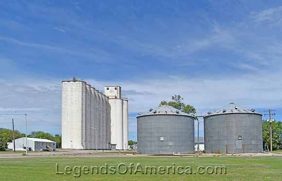 Natoma, KS - Grain Elevator & Silos