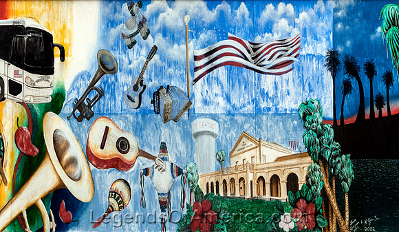 Brownsville, TX - Colorful Mural - 3