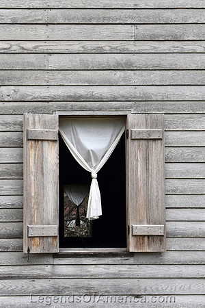 Washington, TX - Historic Site Independence Hall Window