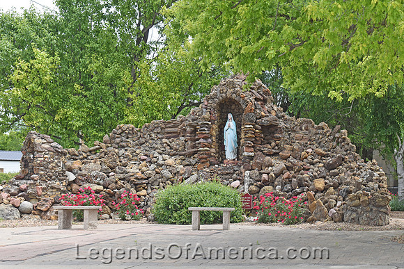 Tipton, KS - St. Boniface Catholic Church Grotto