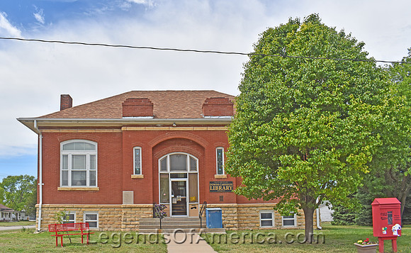 Downs, KS - Carnegie Library